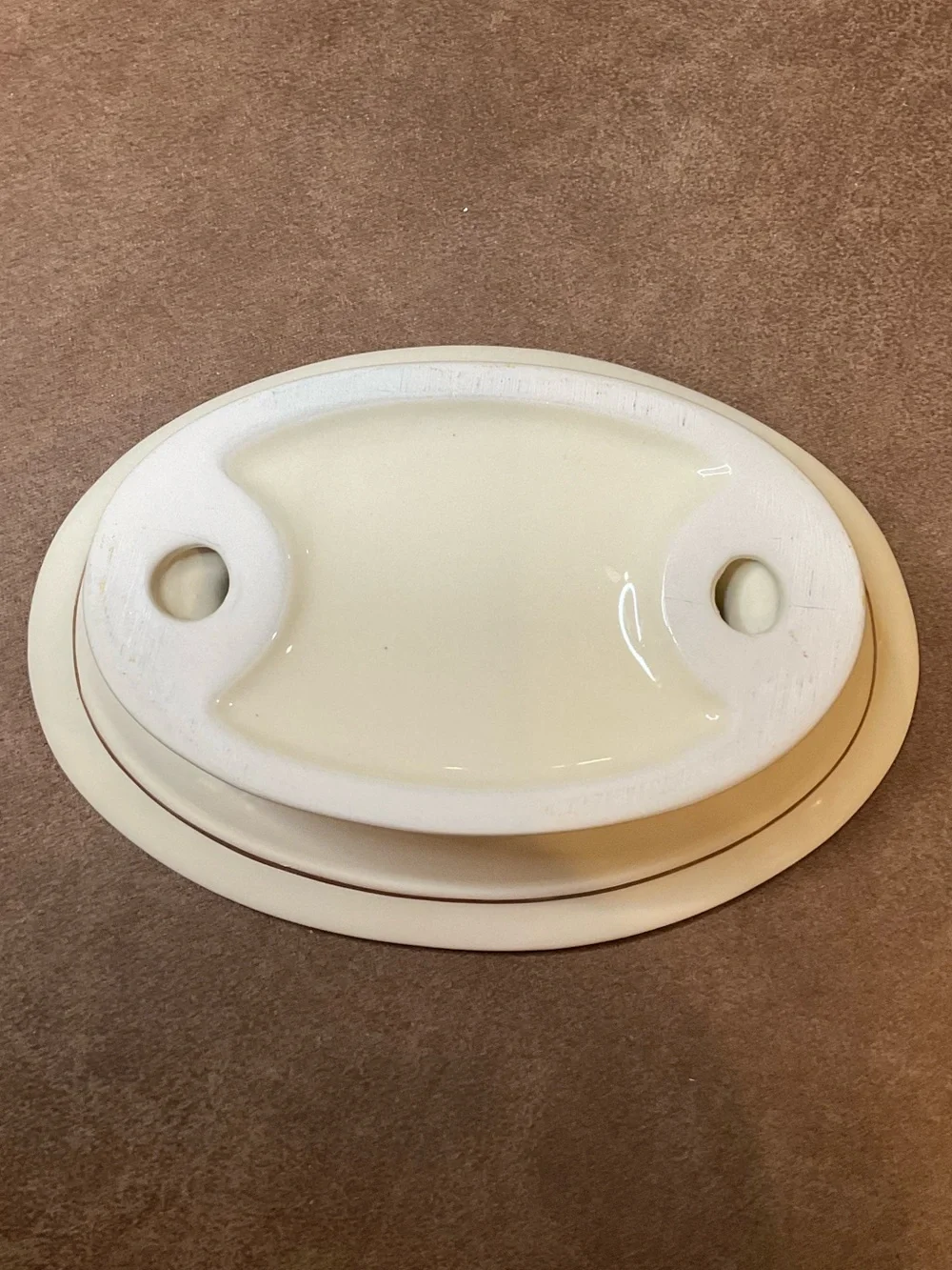 Avanti Gilded Birds Soap Dish
